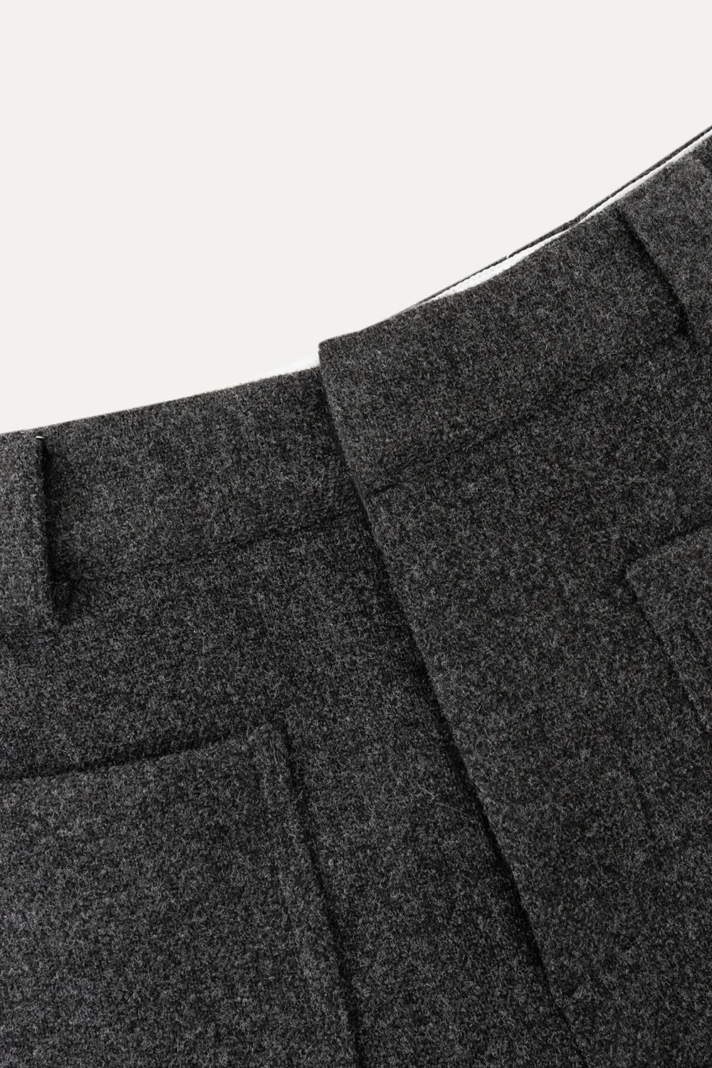 Cozy Wool Shorts with Big Pockets