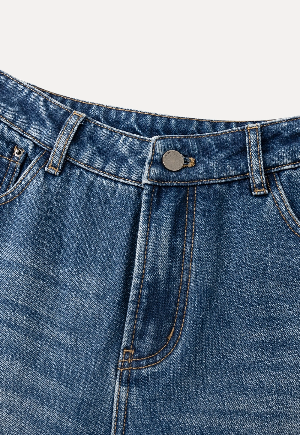 Women Wide-Leg High-Waisted Denim Jeans