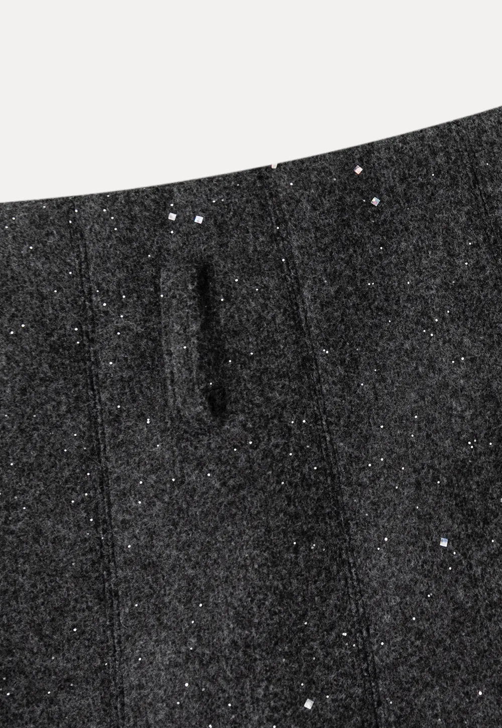 Sparkle Pleated Mini Skirt