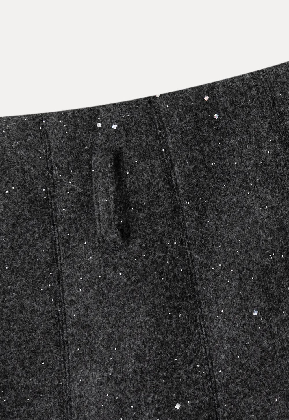 Sparkle Pleated Mini Skirt