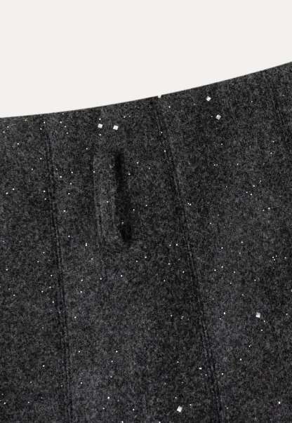 Sparkle Pleated Mini Skirt