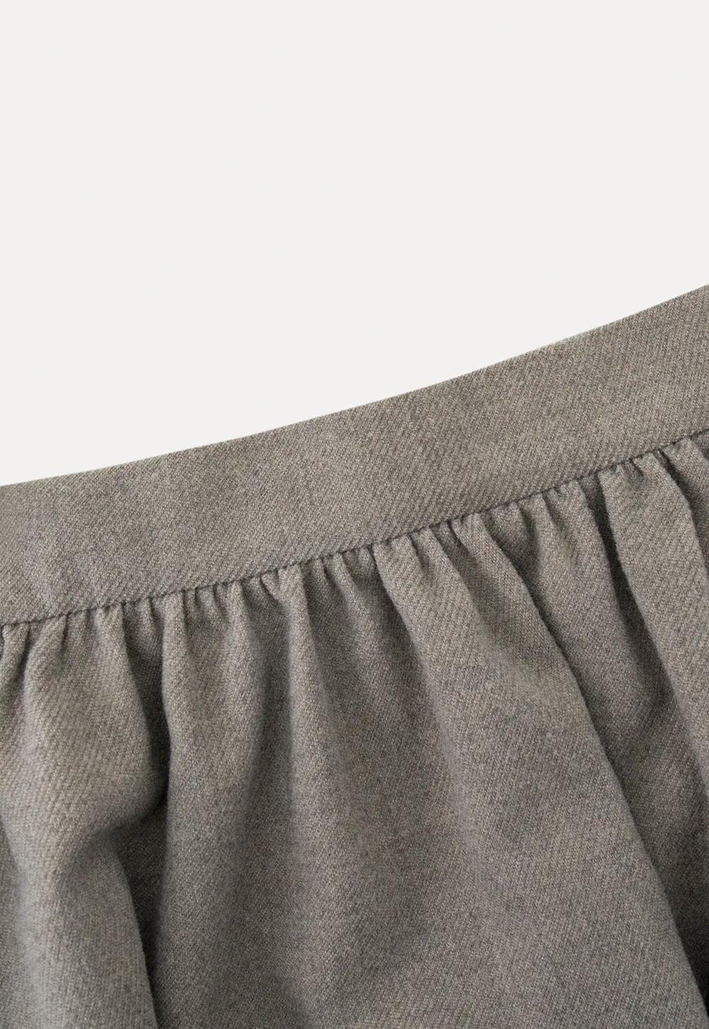 Bubble Hem Mini Skirt