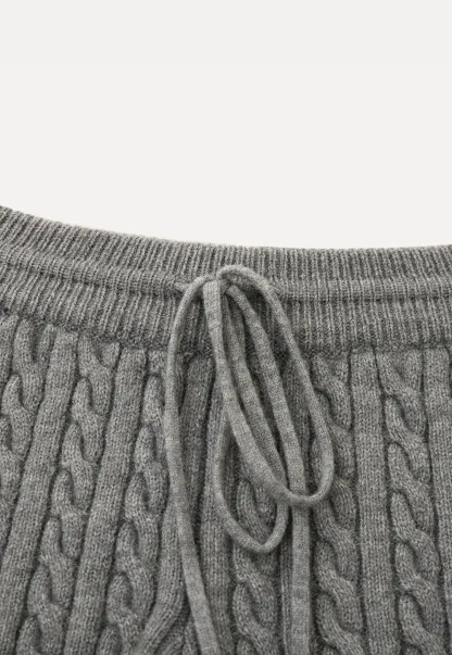 Cable-Knit Shorts