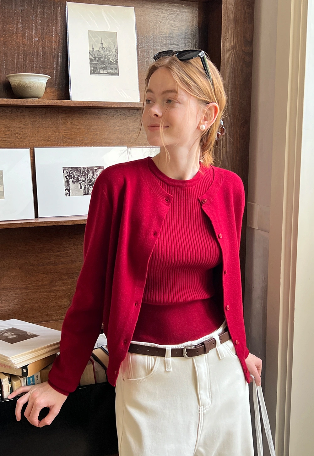 Ribbed Knit Tank Top for Women