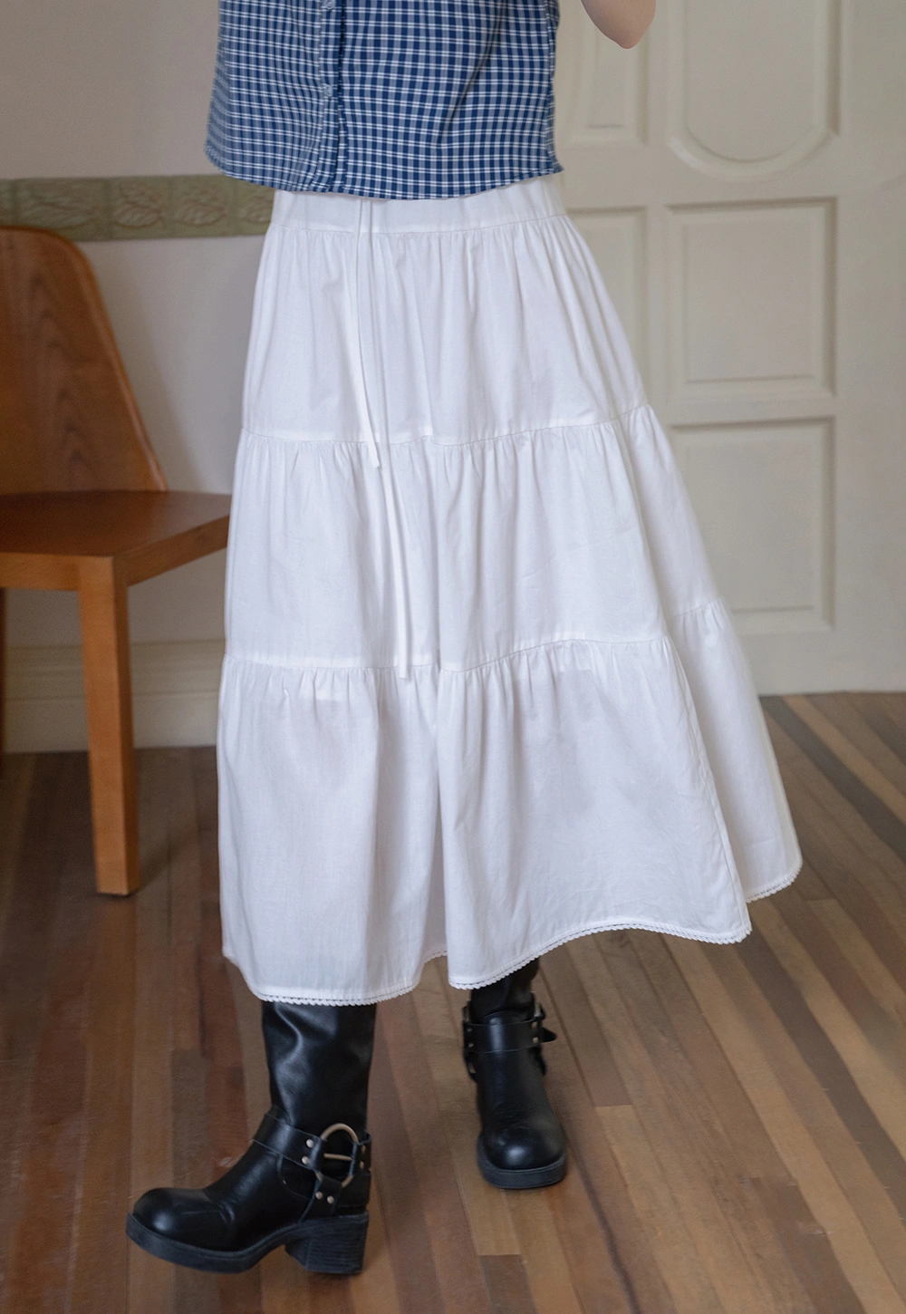 Women's Tiered Maxi Skirt