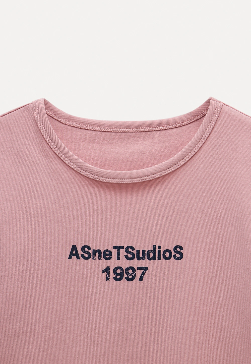 Slim Fit Contrast Letter Tee for Women