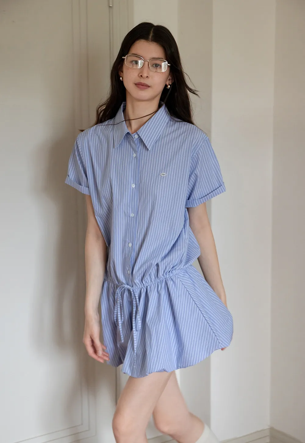 Women’s Striped Shirt Dress