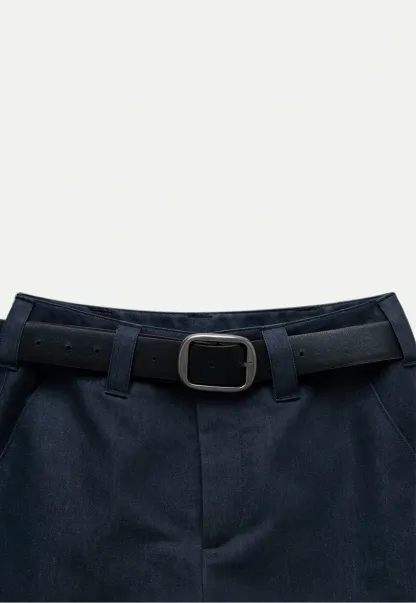 Women’s High Waist Belted Shorts