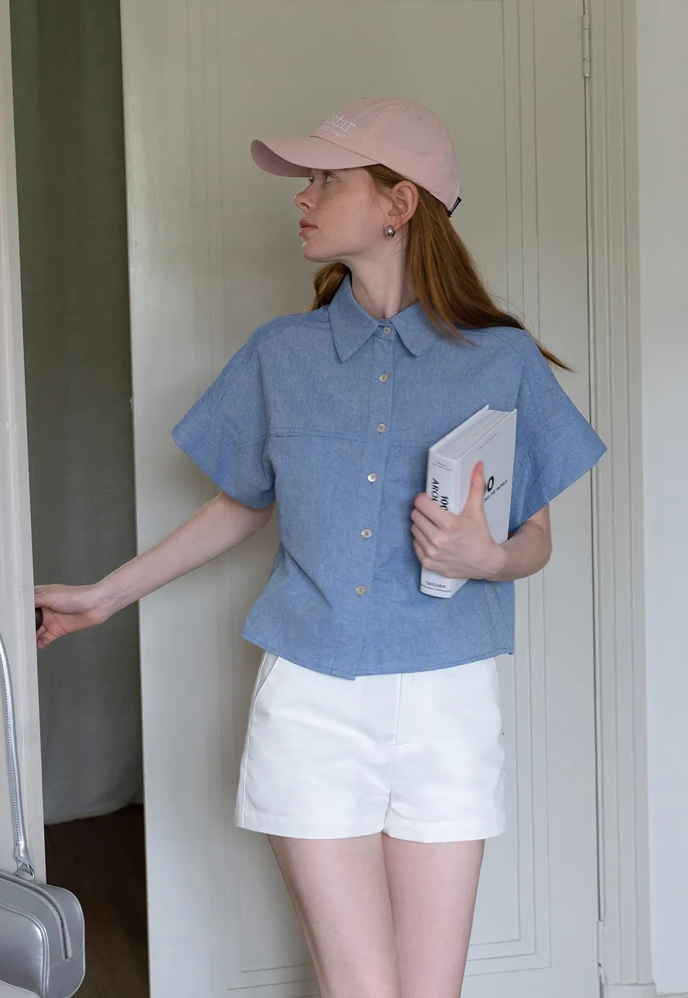 Women’s Denim Button Down Shirt