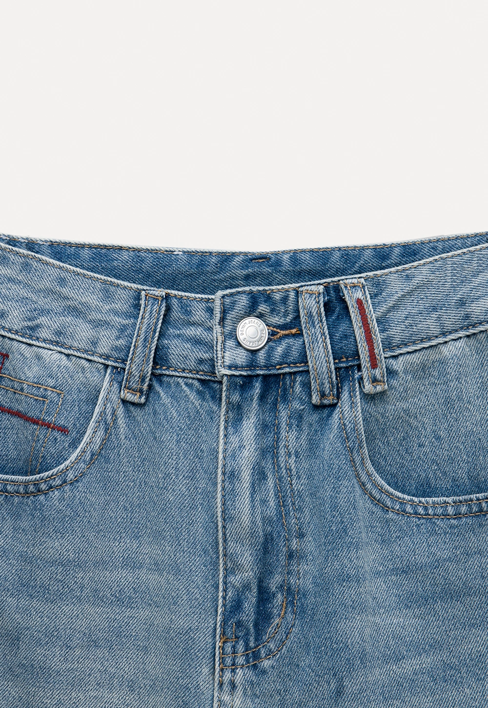 Women’s High‑Waist Ripped Denim Shorts