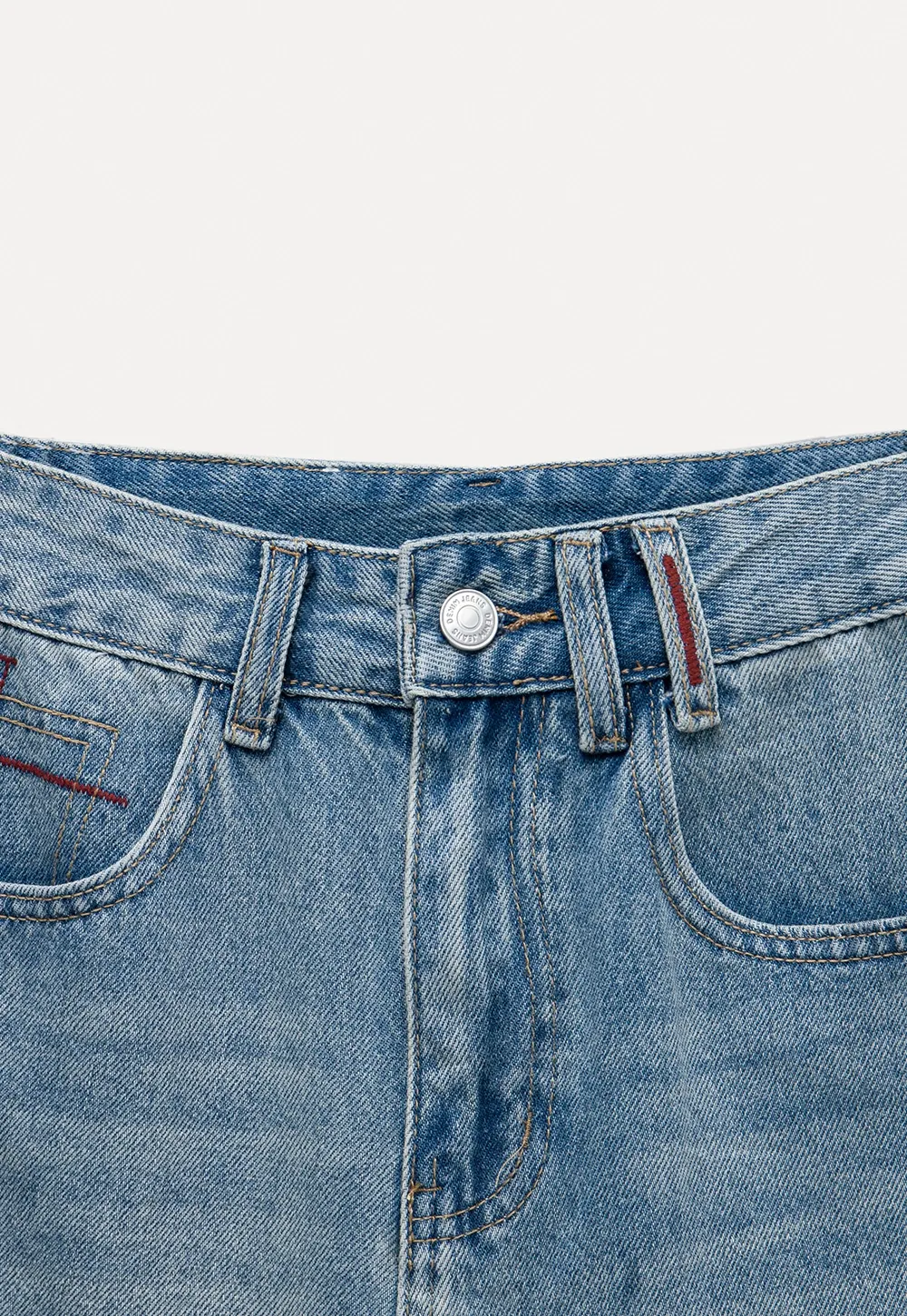 Women’s High‑Waist Ripped Denim Shorts