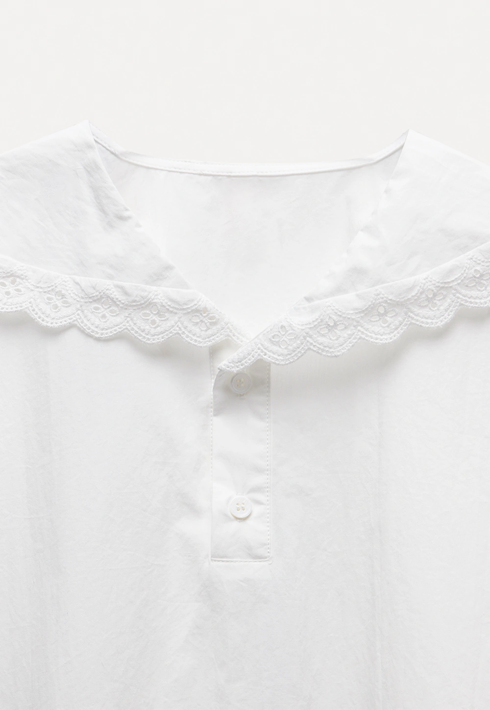 Women's Eyelet Lace Blouse