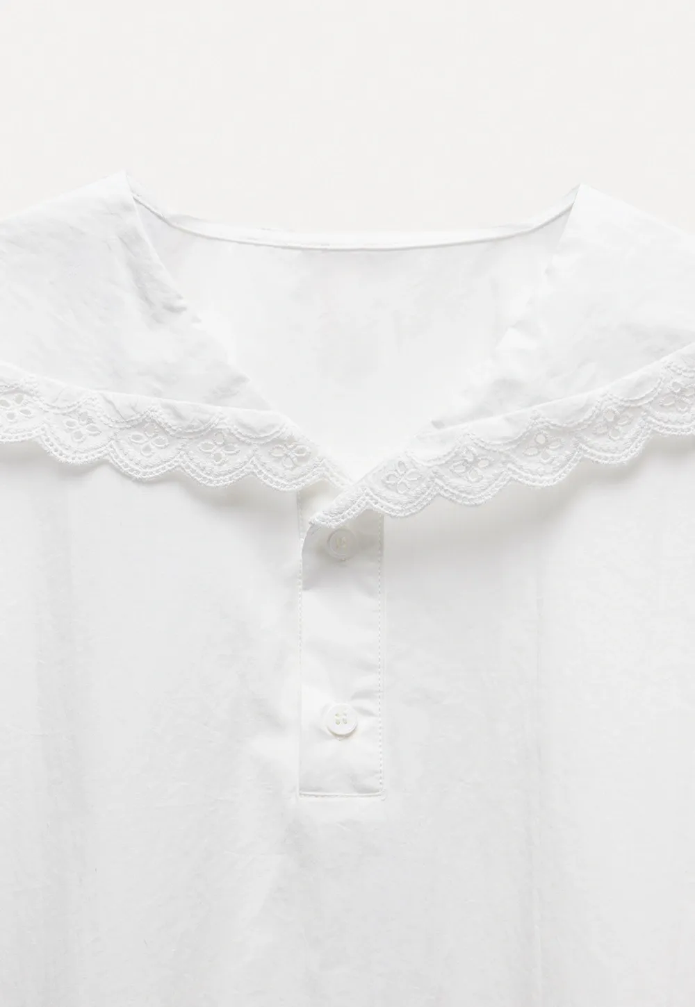 Women's Eyelet Lace Blouse