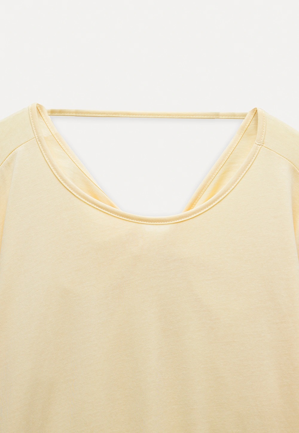 Women's Backless Long Sleeve T-Shirt