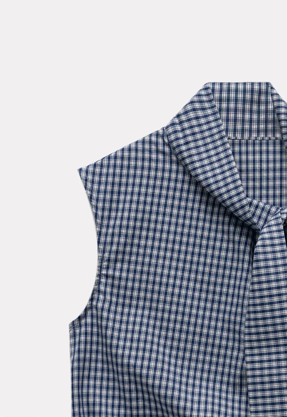 Elegant Tie Neck Sleeveless Top for Women