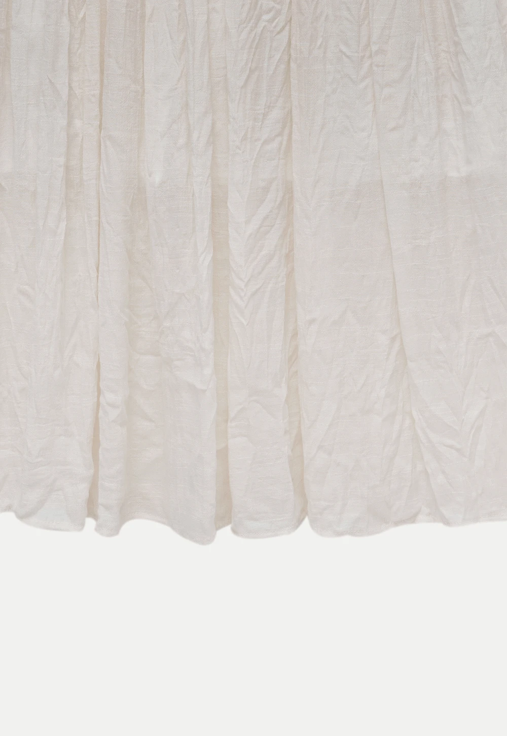 Pleated Midi Skirt with Belt