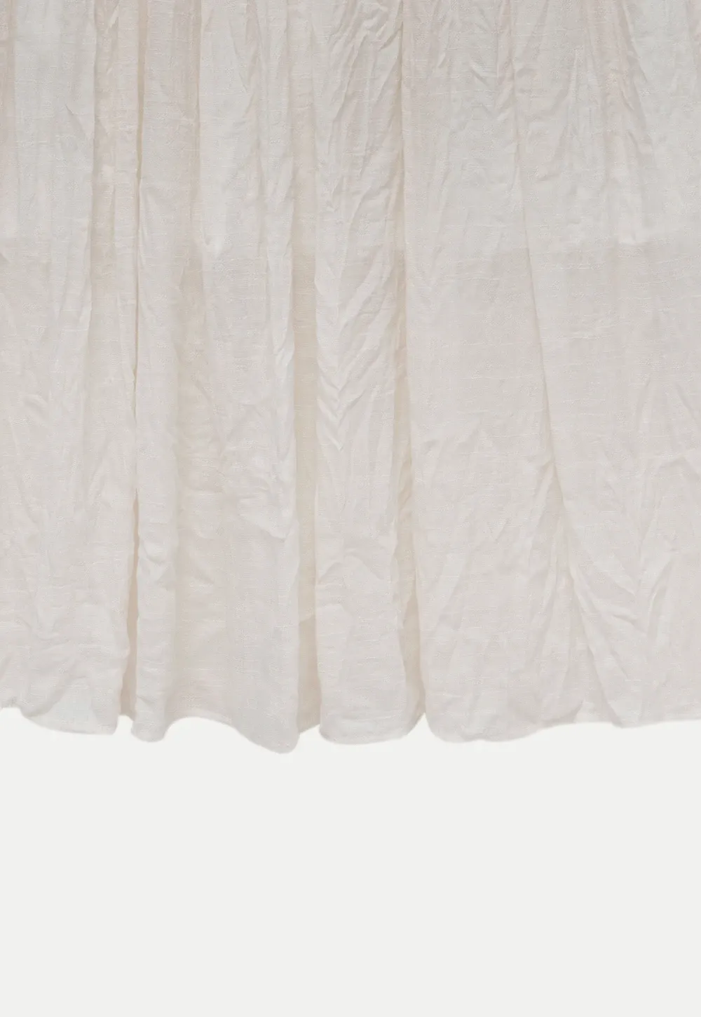 Pleated Midi Skirt with Belt