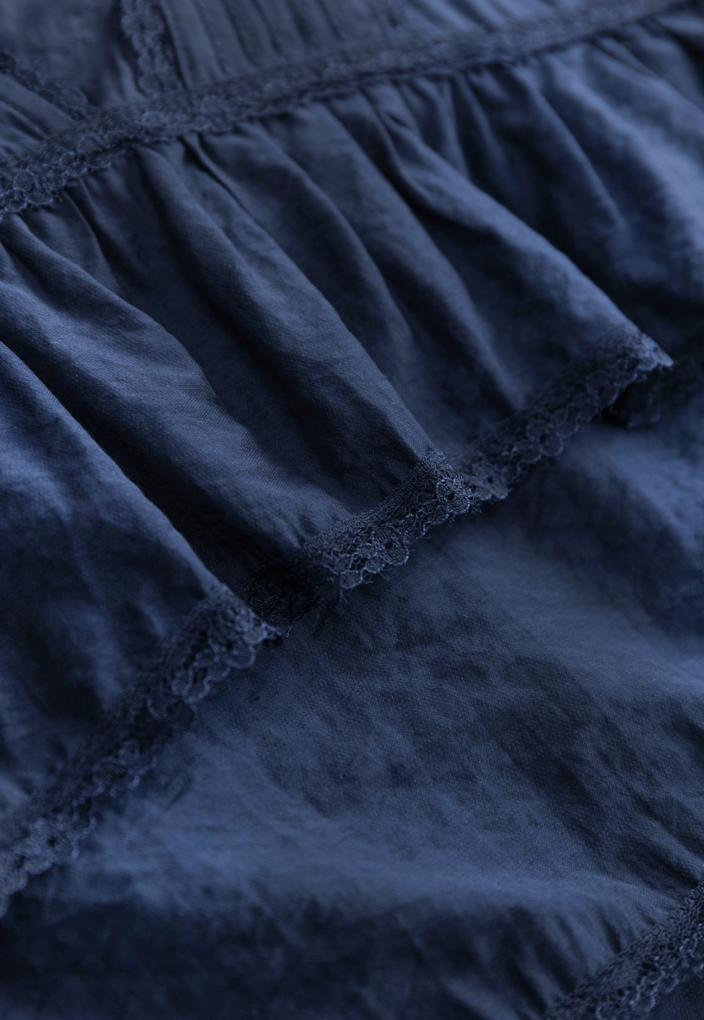 Vintage Style Layered Ruffle Top for Women