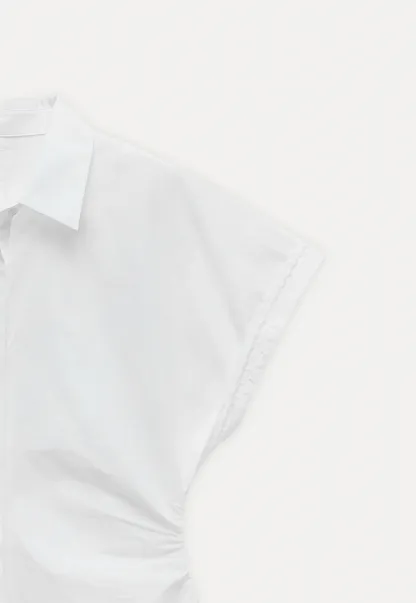 Women’s Short Sleeve Button Down Shirt 
