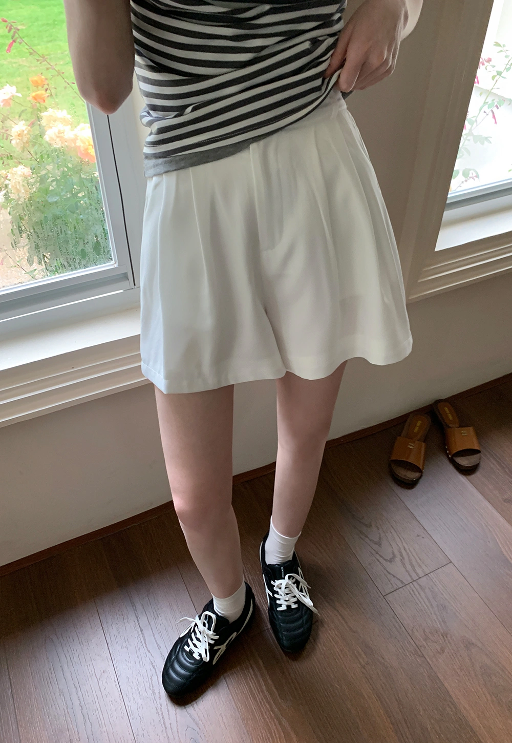 Women’s High Waist Pleated Skort