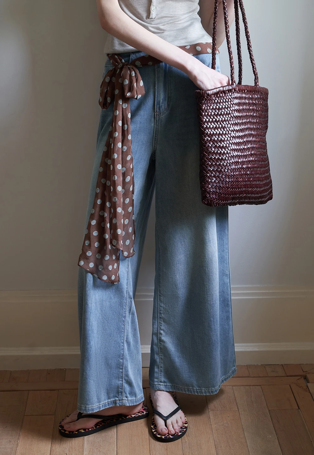 Women’s High-Waist Ultra-Wide-Leg Jeans
