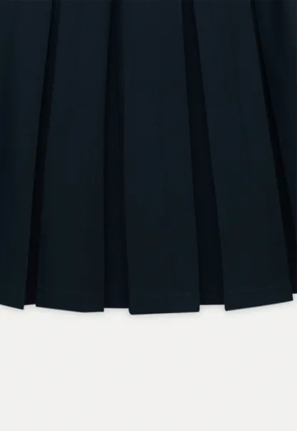 Women's High Waist Pleated Skirts with Belt