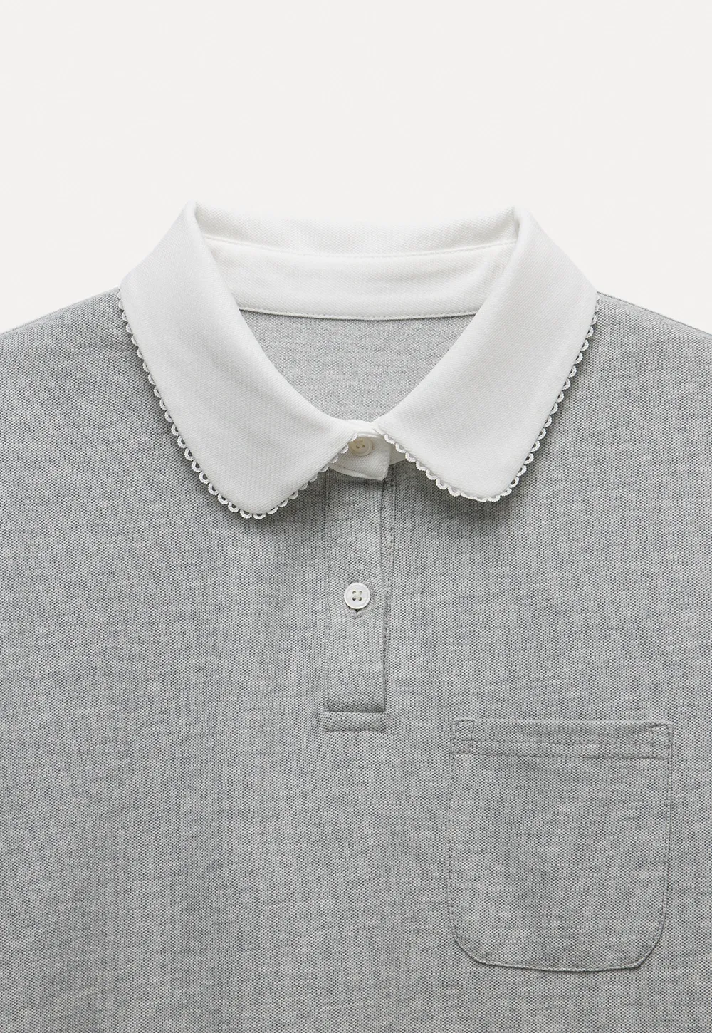 Women’s Contrast Collar Polo T-Shirt