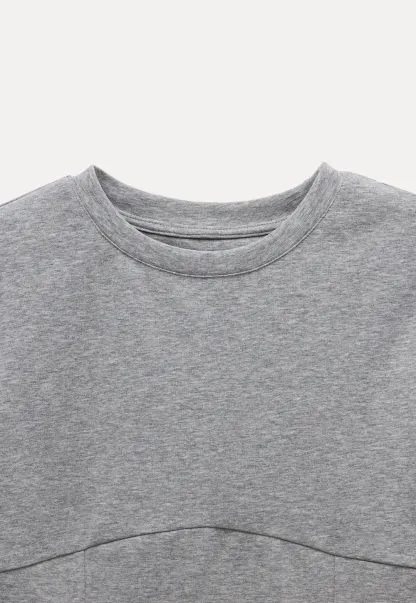 Women’s Puff Sleeve Fitted T-Shirt 