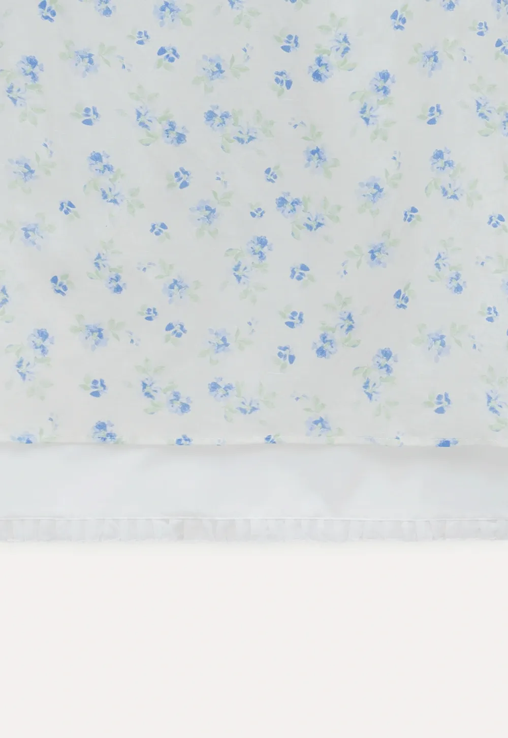 High Waist A-Line Floral Midi Skirt
