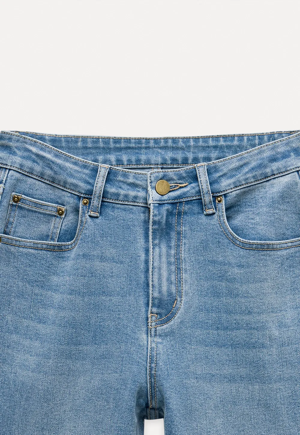 High Waist Flared Jeans