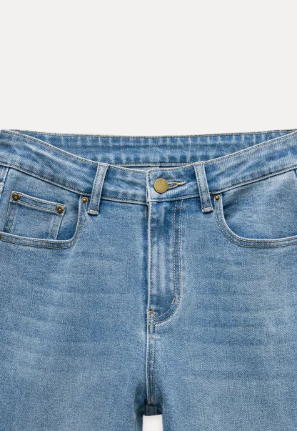 High Waist Flared Jeans