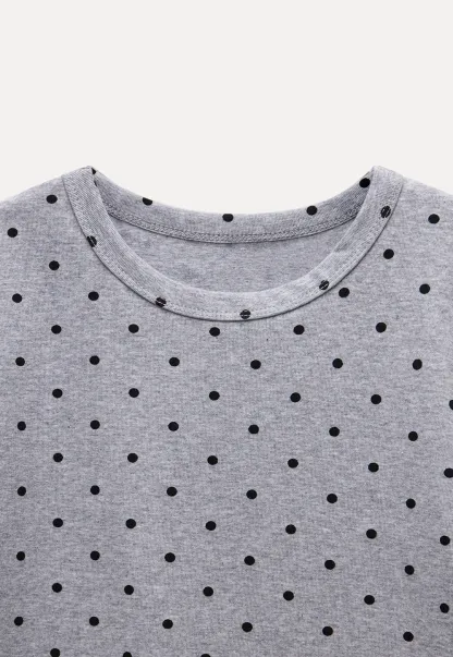 Polka Dot Tee & Scrunchie Set