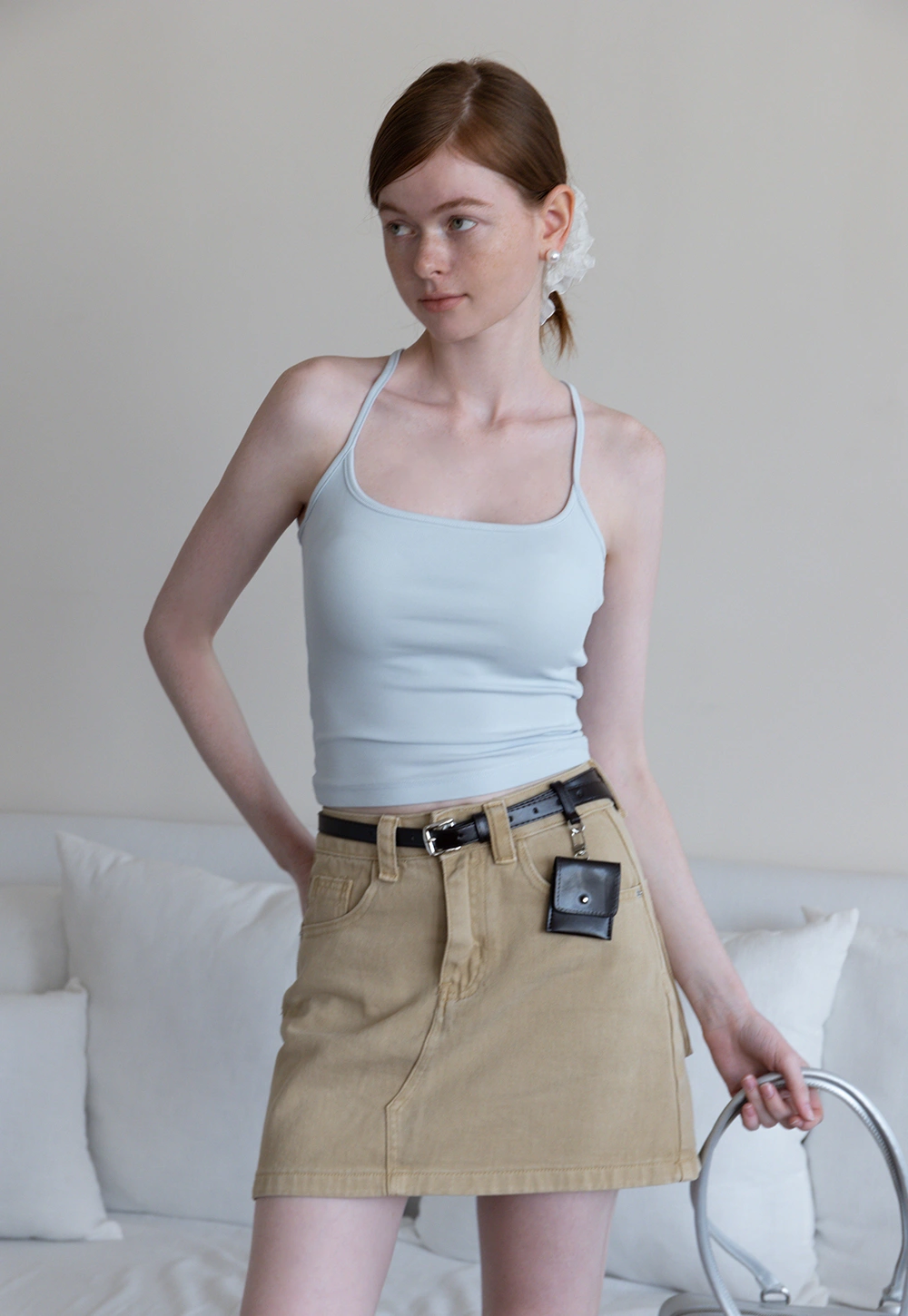 Racerback Crop Tank Top
