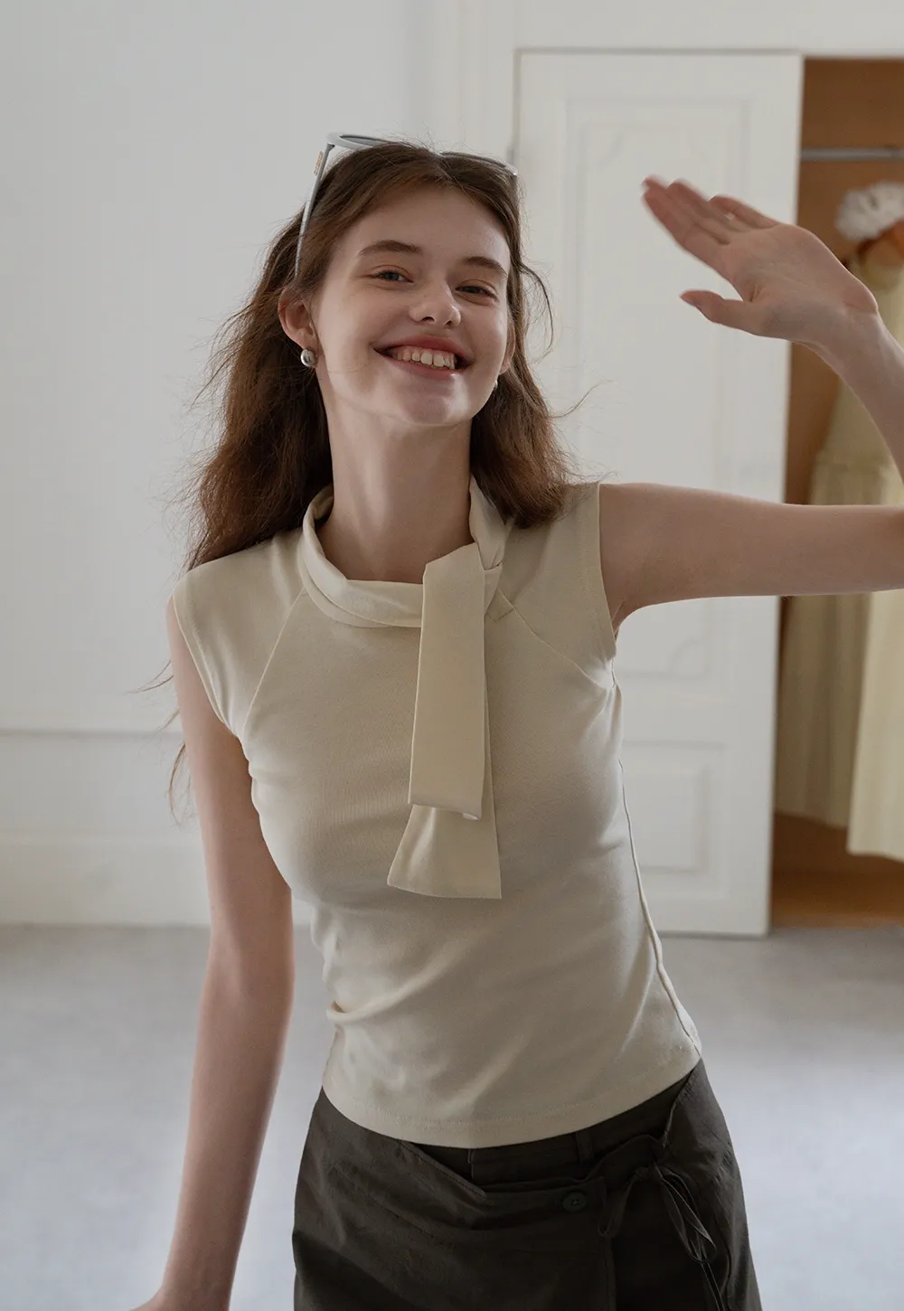 Women’s Sleeveless Knit Top