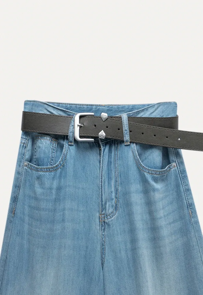 Women’s Wide-Leg High-Rise Denim Jeans