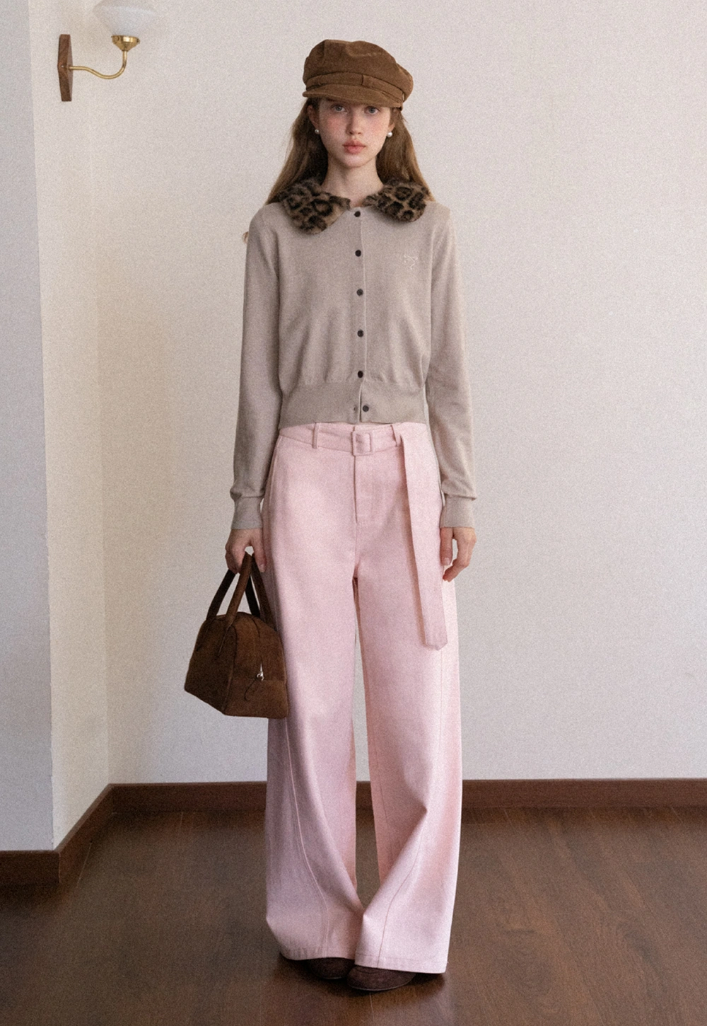 Short Sleeve Top and Cardigan Set