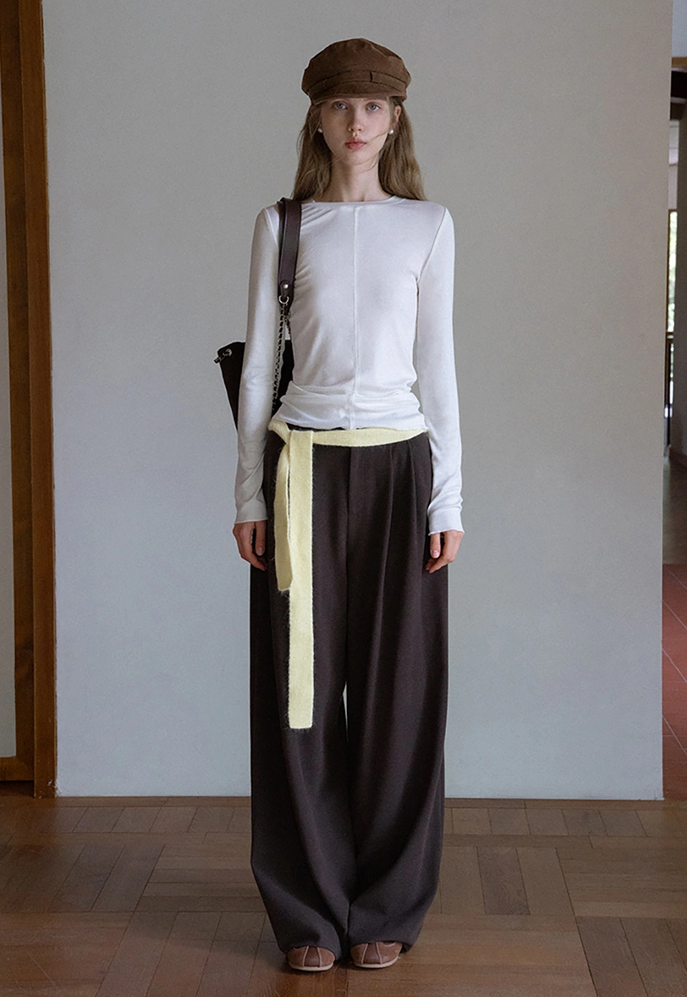 Womens Classic Long Sleeve Basic Tee