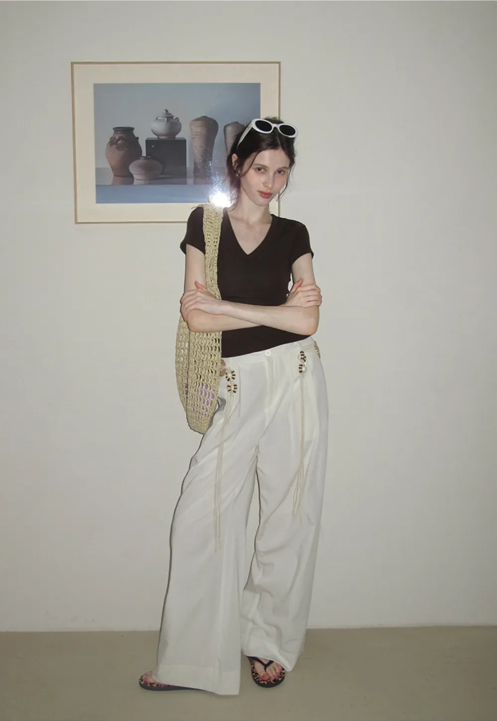 Women's Slim Fit V-Neck Short Sleeve T-Shirt