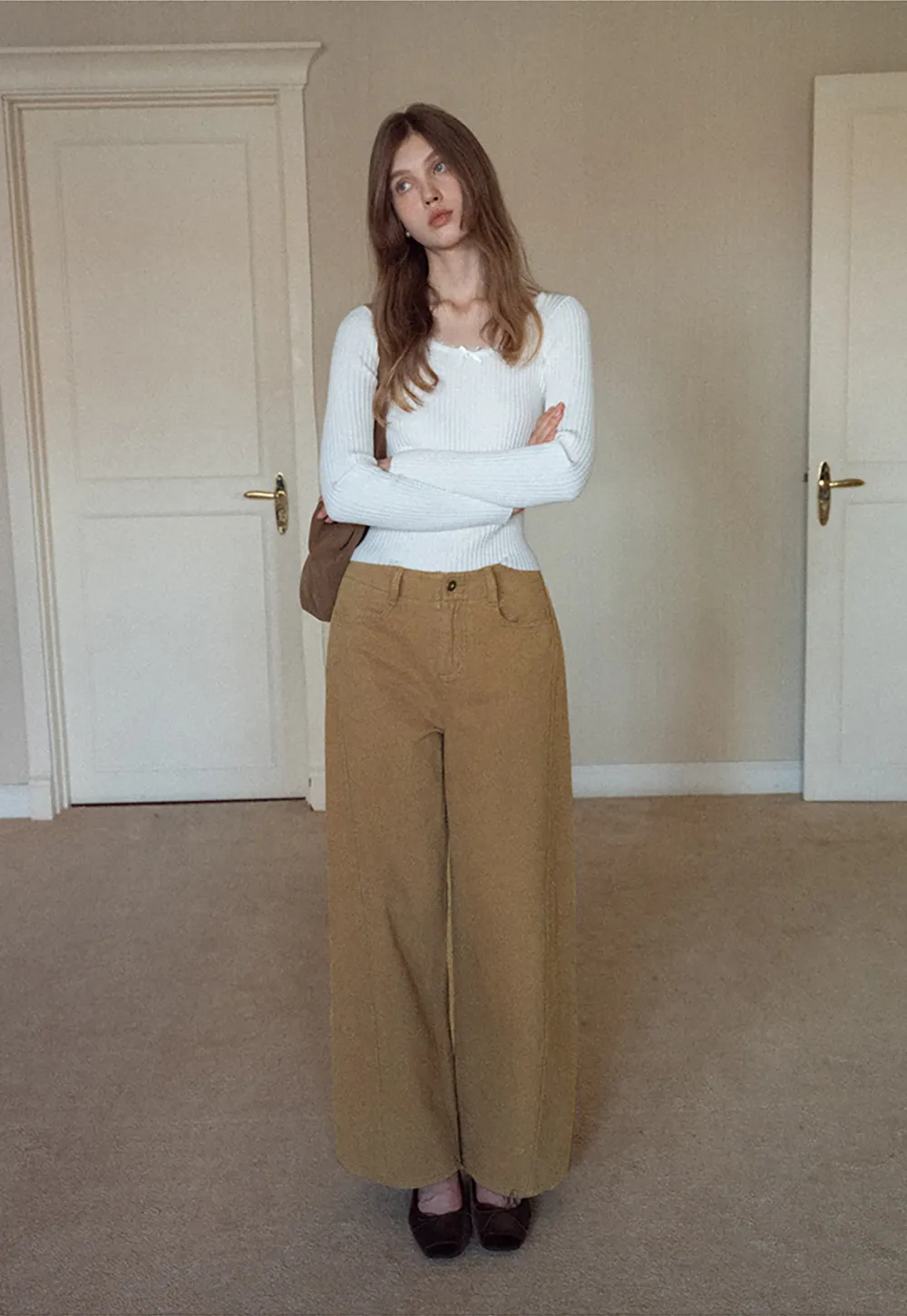 High Waist Wide Leg Pants