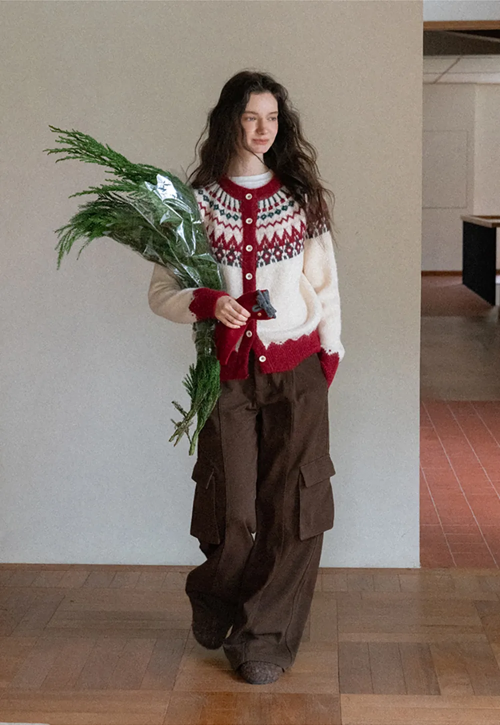 Fair Isle Knit Sweater