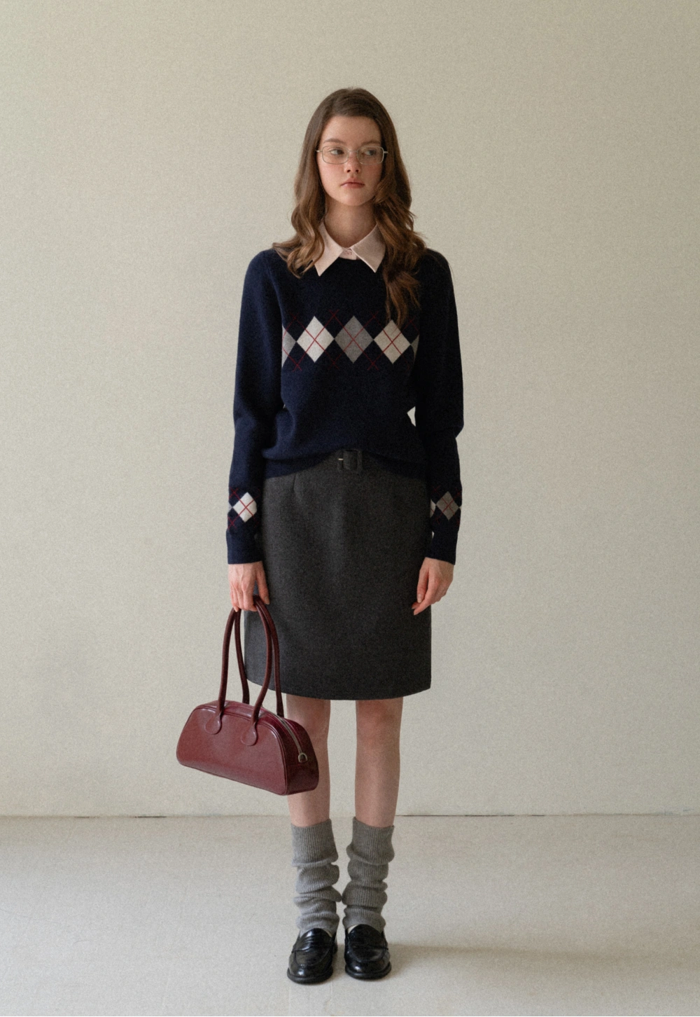 Casual Halter Short Vest with Line-Textured Collar