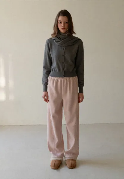 Women Fleece-Lined Slimming Casual Pants