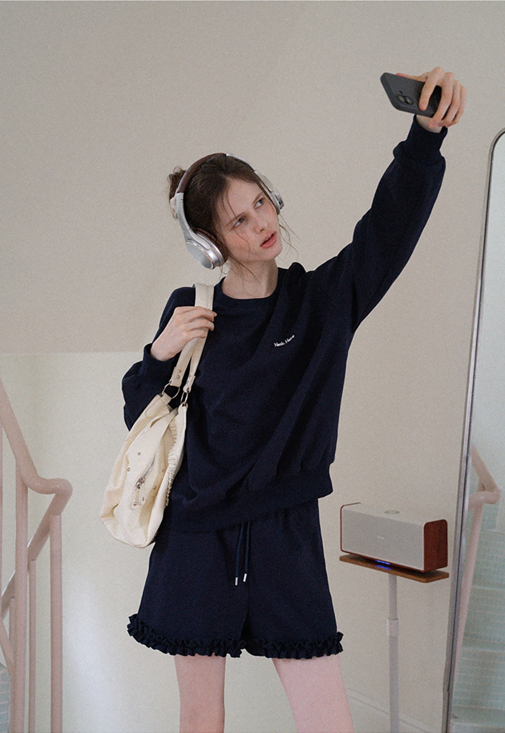 Frill Hem Lounge Set