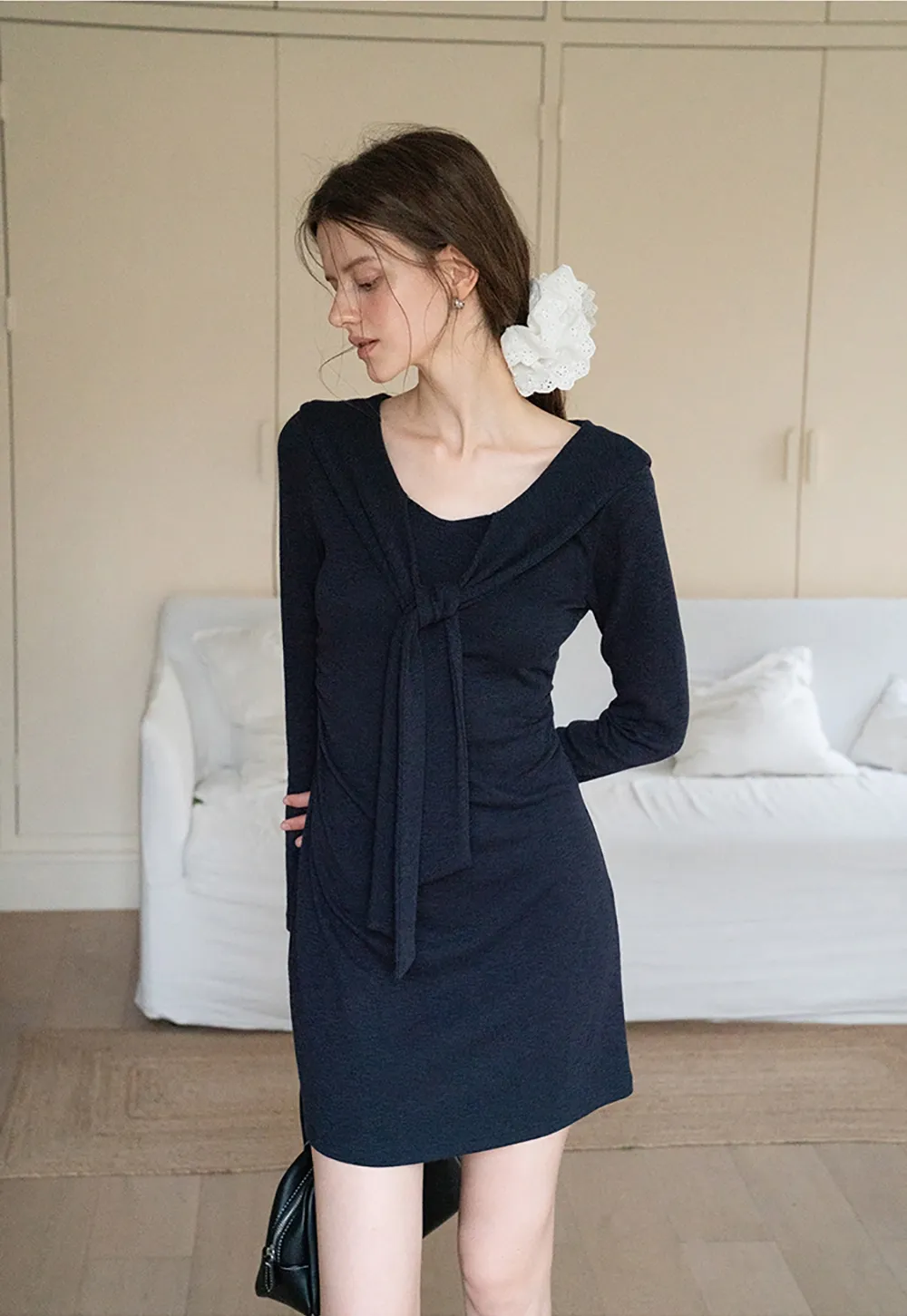 Elegant Bodycon Long Sleeve Dress