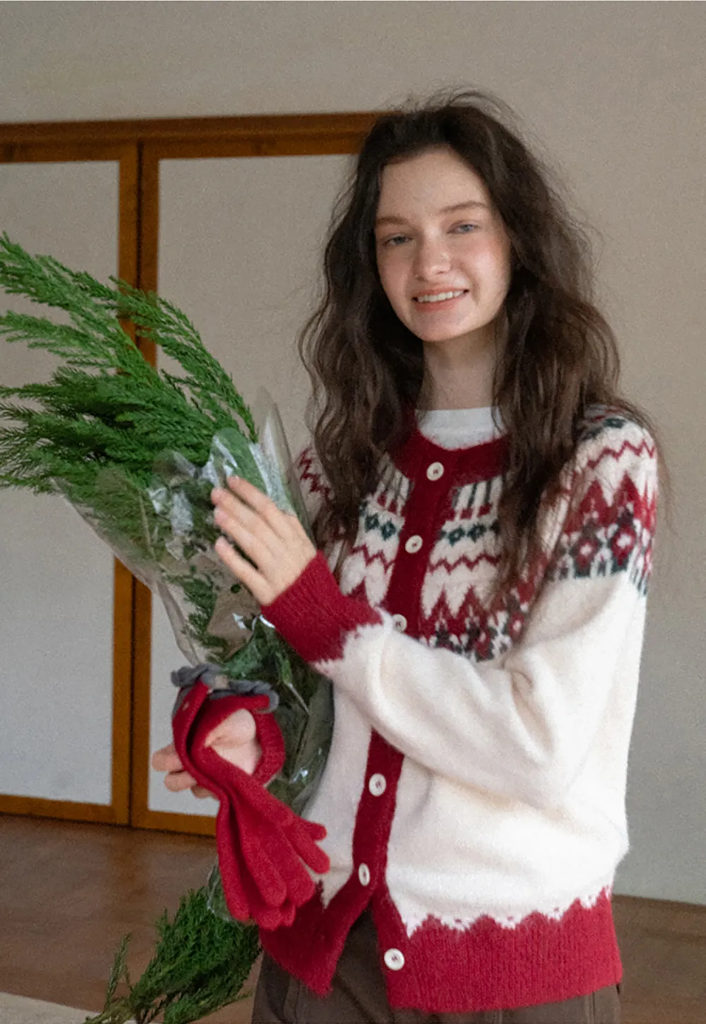 Fair Isle Knit Sweater