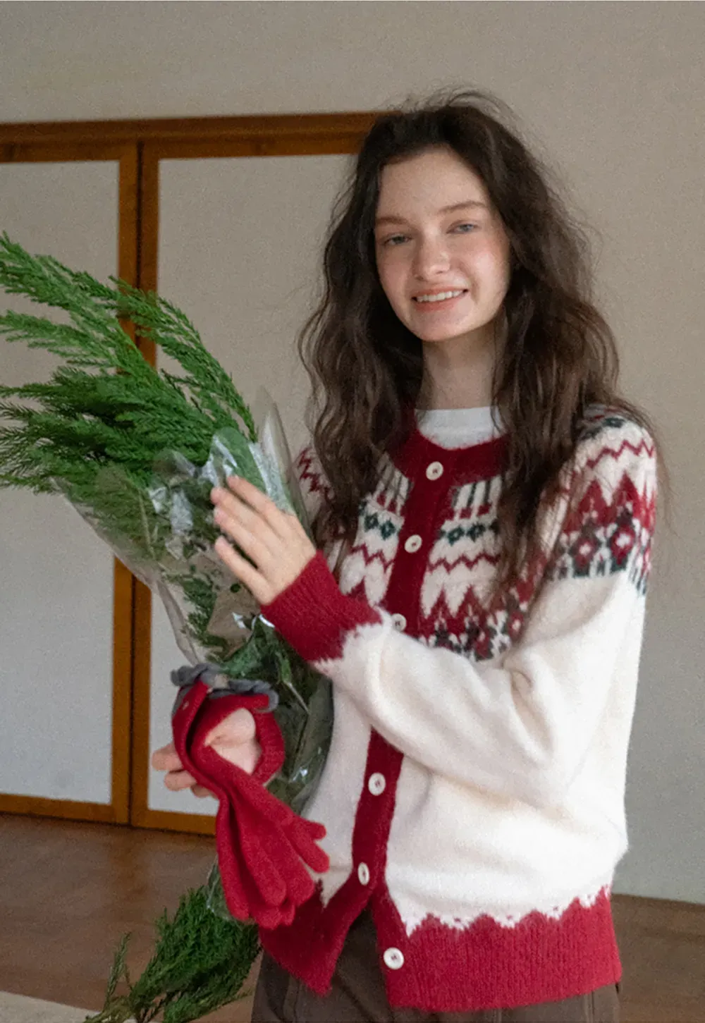 Fair Isle Knit Sweater