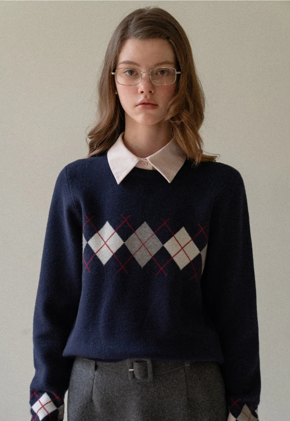 Casual Halter Short Vest with Line-Textured Collar