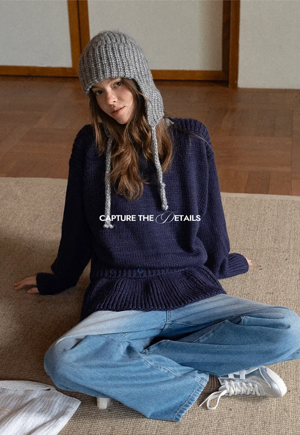 Chunky Knit Earflap Beanie