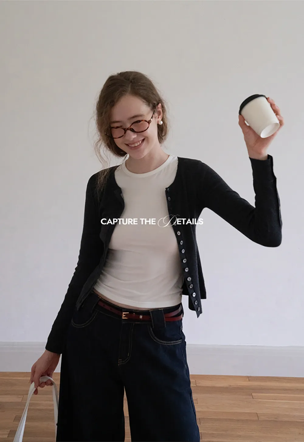 Womens Long Sleeve Button Down Knit Cardigan