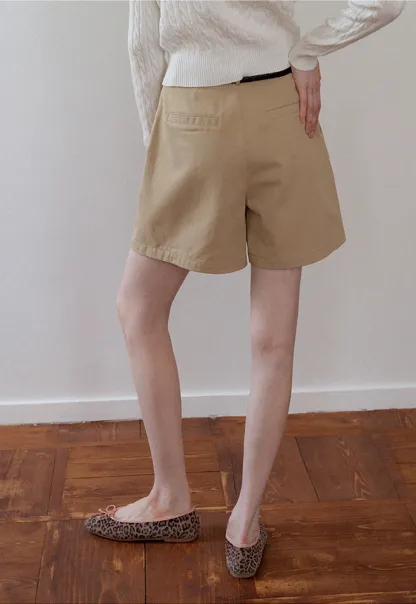 Women's High Waist Tailored Shorts